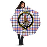 Clan Boswell Modern Tartan Crest Umbrella VY63 Clan Boswell Tartan Today